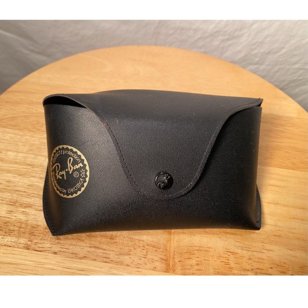 Ray-Ban Original Black Leather Sunglass Case